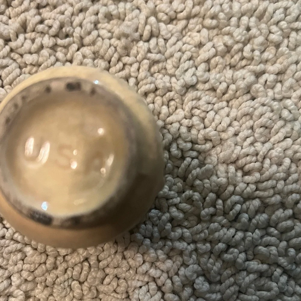 Elegant Cream Ceramic mini Vase